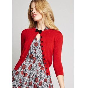 Collectif for Modcloth red sweater 4x